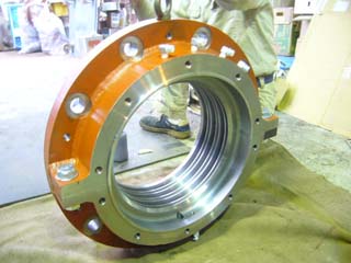 機械加工実績 2つ割リング